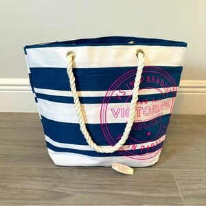 NWT Victoria's Secret Nautical Tote Bag